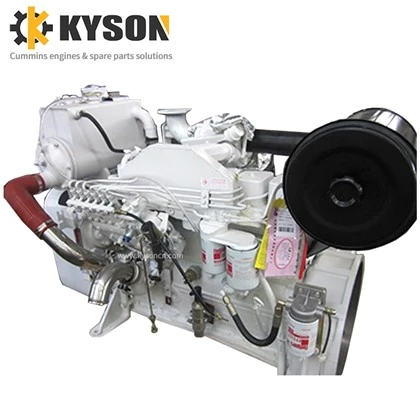 Cummins 6BTA5.9-Motè Propulsion Marin M150 ak bwat davans